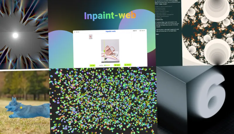 A patchwork of different webgpu experiences of May 2024